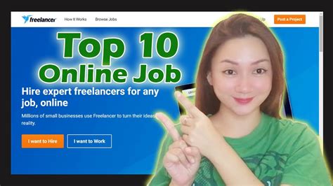 Top 10 Online Job 2021 Website Youtube