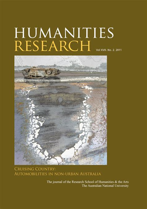 Humanities Research Journal Series: Volume XVII. No. 2. 2011