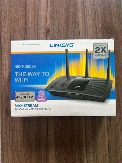 Linksys Wifi Router, Computers & Tech, Parts & Accessories, Networking ...