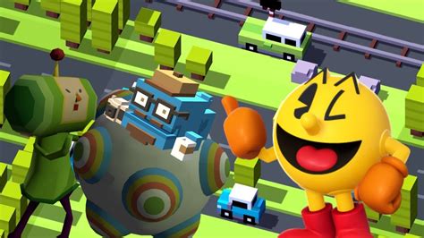 Pac Man And The Prince Of All Cosmos In Crossy Road Hipster Whale