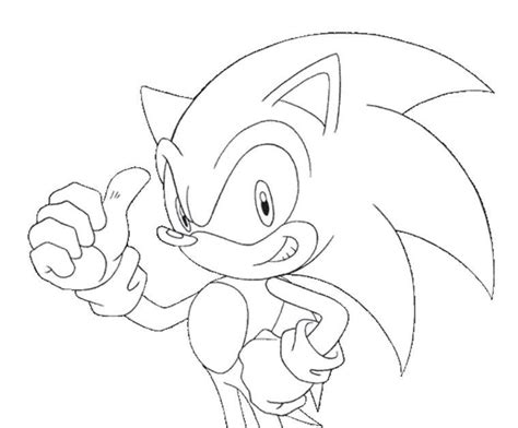 Sonic X Coloring Pages