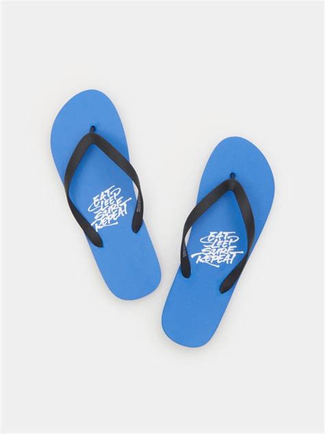 MEN S FLIP FLOPS Boja Plava SINSAY 8213D 55X