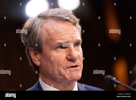 Washington Usa 6th Dec 2023 Brian Moynihan Ceo Of Bank Of America