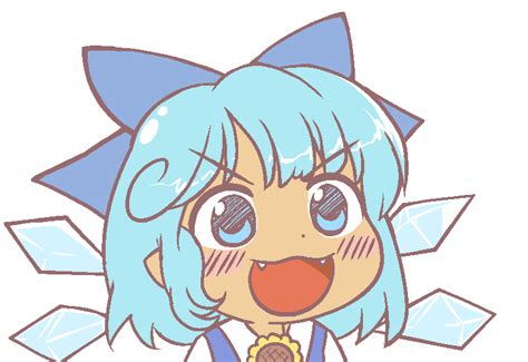 Cirno And Tanned Cirno Touhou And 1 More Drawn By Ikiyouz Danbooru