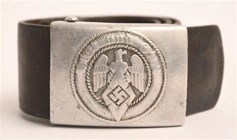 Regimentals GERMAN WWII HITLER YOUTH ONE PIECE CAST ALUMINIUM BUCKLE