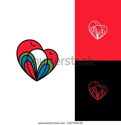 Love Bird Logo Design Logo Concept Stock Vector (Royalty Free ...