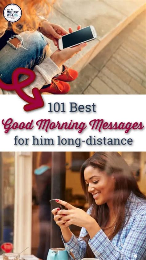 101 Memorable Good Morning Messages For Him Long Distance