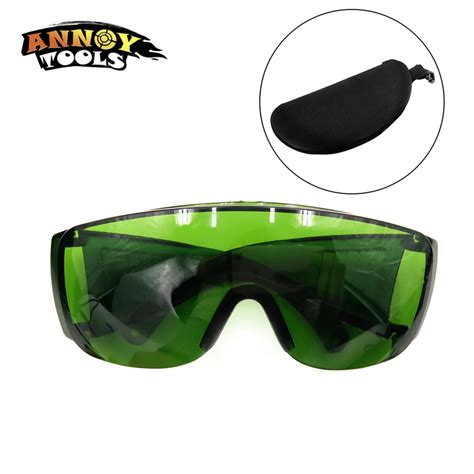 High Quality Green Goggles Laser Safety Glasses 190nm To 540nm Laser Protective Eyewear With