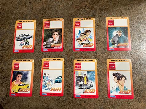 Initial D Unregistered Arcade Game Card Stage 1 Lot Of 2 Cards Ebay