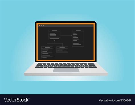 Uml Unified Modelling Language Class Diagram Vector Image