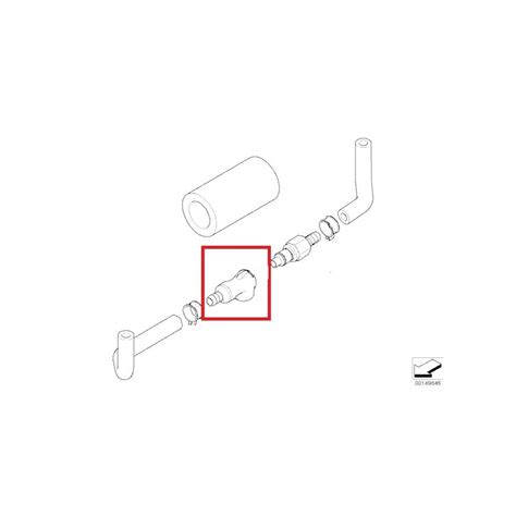 raccord femelle de réservoir Pieces Moto BMW