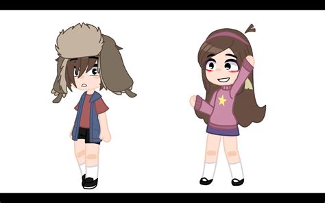 Dipper And Mabel From Gravity Falls Rgachaclub