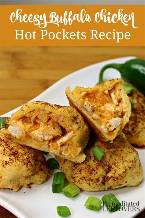 Cheesy Buffalo Chicken Hot Pockets Recipe
