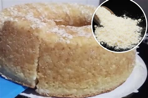 Bolo De Leite Em P No Liquidificador Del Cia Simples E R Pida