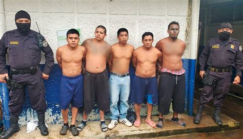 PNC Captura A 11 Pandilleros De La MS 13 Y Barrio 18 S En Sonsonate