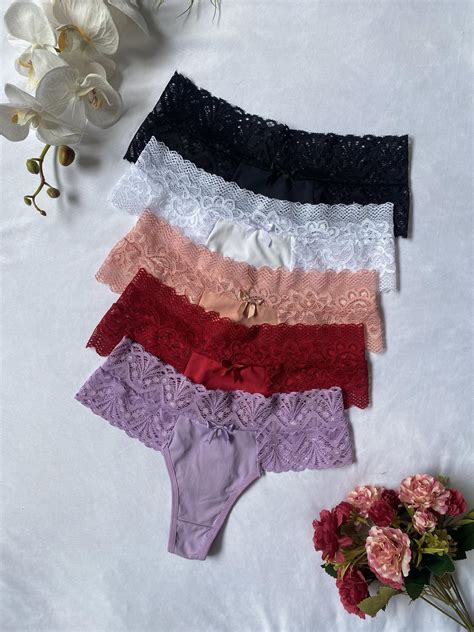 Comprar Tanga Microfibra Poliamida Fio Dental C Renda Alice Ponto Certo Lingerie