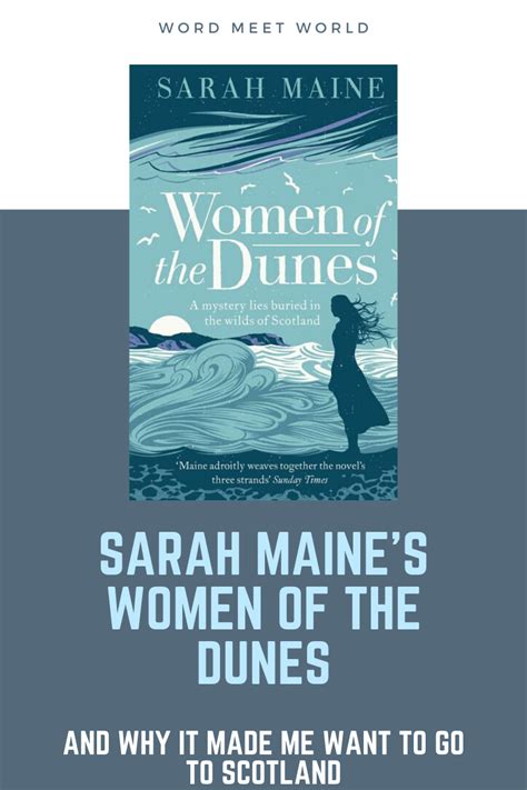 Sarah Maines Women Of The Dunes And Writing Scotland Historical