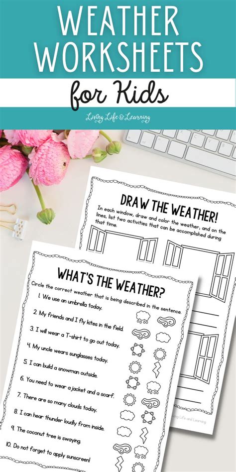 Weather Worksheets for Kids