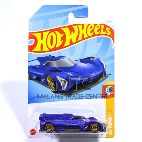Jual Hot Wheels Cadillac Project Gtp Hypercar Biru M Shopee Indonesia