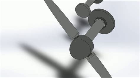 3d Model Of A Wind Turbine System In Solidworks Youtube