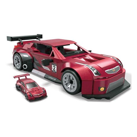 Hot Wheels Cadillac ATS V R MEGA Construction Set Cm Merchoid