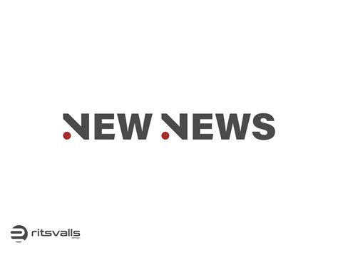 New News Logo By Ritsvalls Design On Dribbble