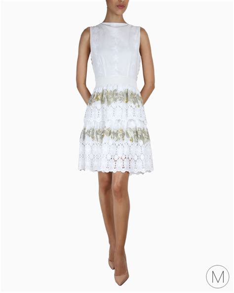 Vestido Diane Von Furstenberg Original Renda Off White Feminino