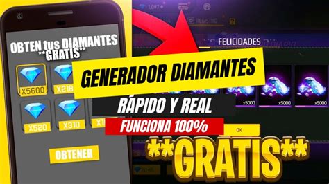 Este Generador De Diamantes Para Free Fire Promete Lo Imposible