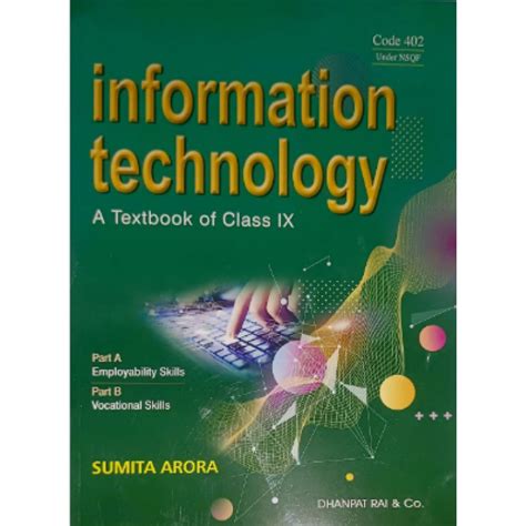 Information Technology A Textbook For Class 9 By Sumita Arora