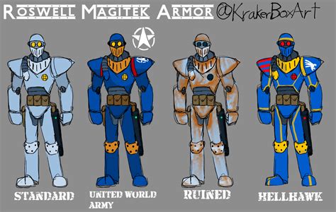 Roswell Magitek Armor By Krakerbox On Newgrounds