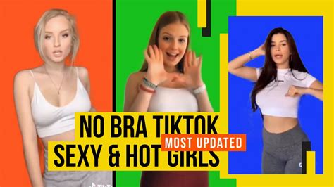 Best And Sexy Booty Babes No Bra Challenge Tiktok Compilation 2021 Youtube