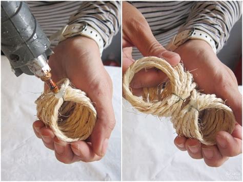 DIY Sisal Twine Pumpkins A 5 Minute Craft The Navage Patch Sisal