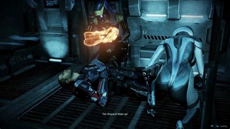 Mass Effect 3 Tali Romance In Leviathan Dlc Youtube