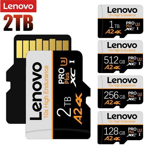 Lenovo Micro Tf Sd Card 2tb 1tb 512gb Memory Card 128gb Flash Class 10 Sd Card