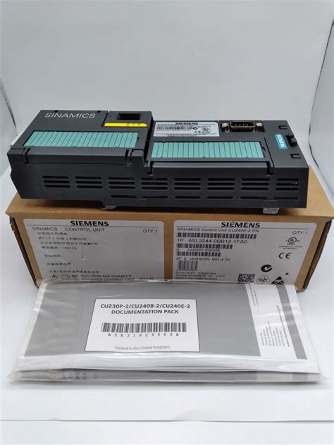 Siemens Sl Bb Ba Sinamics Control Unit Cu E F Ebay