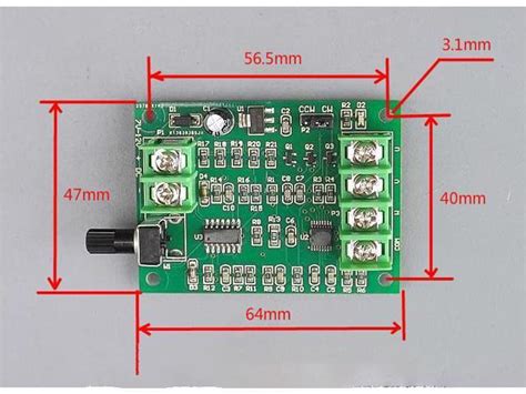 Improved Version Brushless DC Motor Drive Board Speed Control Board