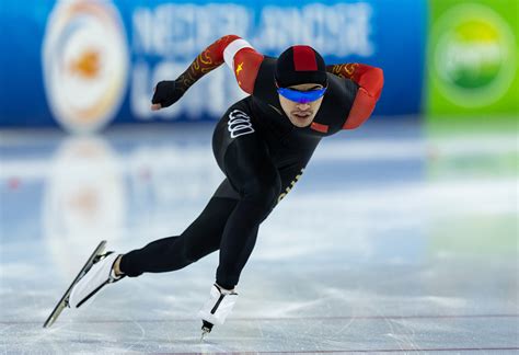 China's Ning wins men's 1,000m gold at speed skating World Cup - CGTN