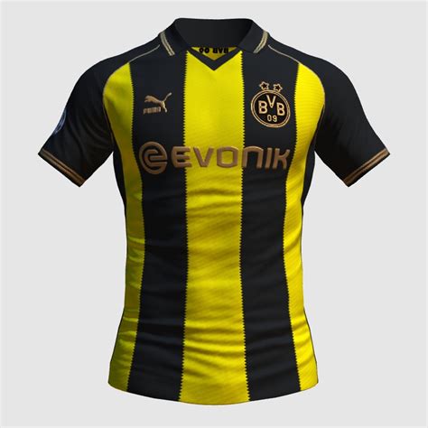 Borussia Dortmund Third Champions League Concept FIFA 23 Kit Creator