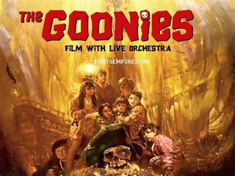 Goonies Font Free Download - Fonts Empire