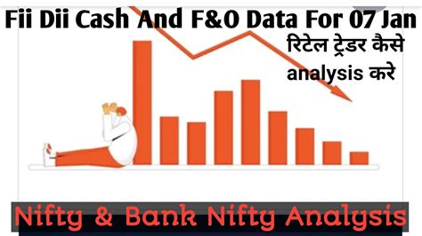 Fii Dii Data Analysis For 07 Jan Fii Dii Cash F O Data Nifty Bank