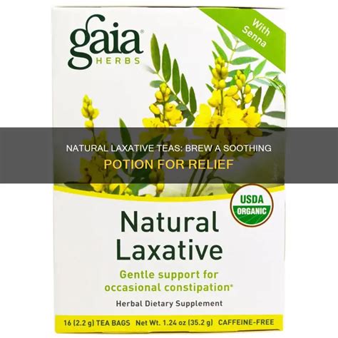 Natural Laxative Teas Brew A Soothing Potion For Relief Medshun
