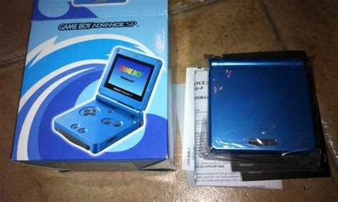 Nintendo Game Boy Advance SP Blue Marble Console - Consolevariations