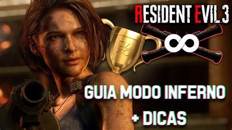 RESIDENT EVIL 3 REMAKE GUIA MODO INFERNO YouTube