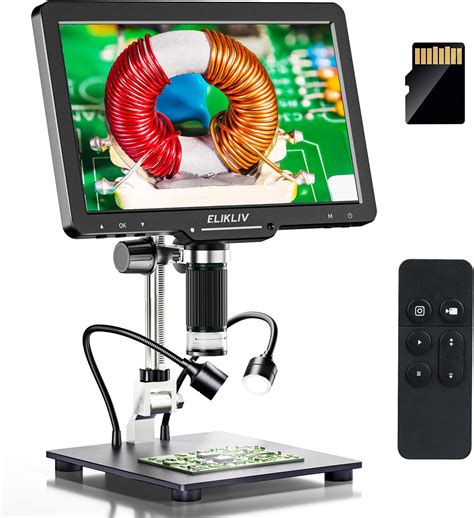 Amazon Elikliv EDM501 HDMI Digital Microscope With 10 1 IPS