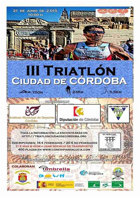 El III Triatlón Ciudad de Córdoba bate su récord de participación