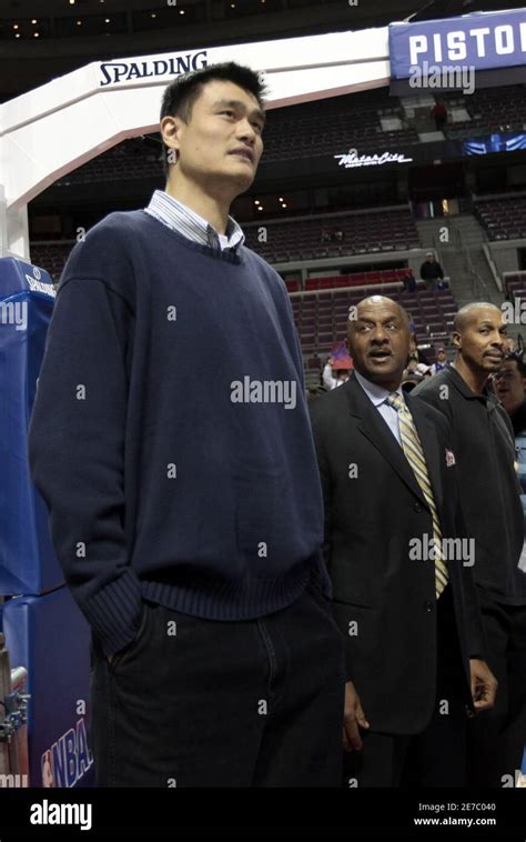 Yao Ming Center Houston Rockets Hi Res Stock Photography And Images Alamy