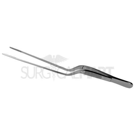 Lucae Ear Forceps 55 Bayonet Shape Serrated Tip Surgical Mart