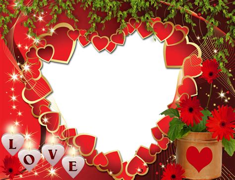 Cadre Png Amour St Valentin Valentine Frame Png Love