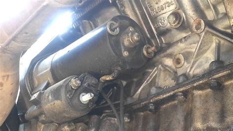 Bmw Starter Removal