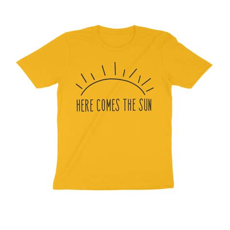 The Beatles T Shirt Here Comes The Sun Wittee